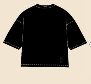 MR WAVE MYSTIC WAVE (BLACK) T SHIRT