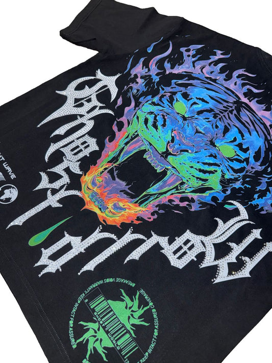 GHST WRLD NIGHT VISION TEE-BLACK (GST5)