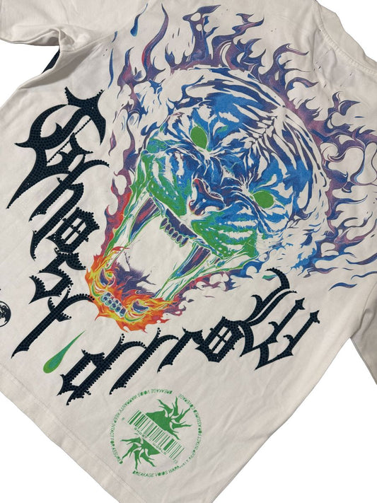 GHST WRLD NIGHT VISION TEE-WHITE (GST5)