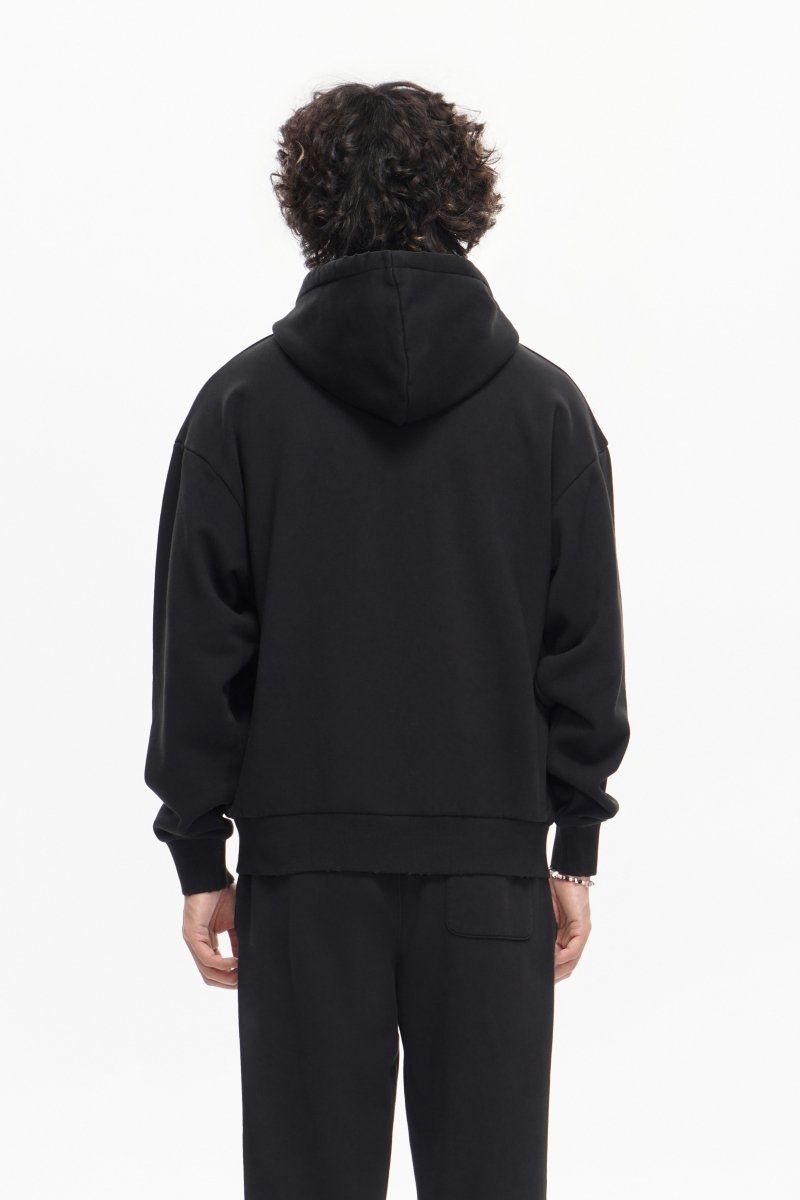 Valabasas Mr Fleece Zip Up - Black
