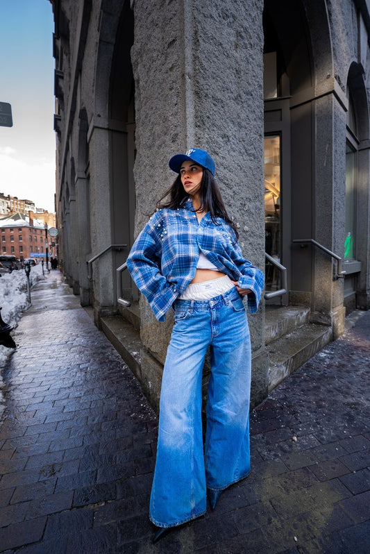 MR WAVE PEARL VISIONZ (BLUE) WOVEN