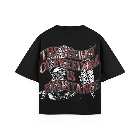 INX Freedom Oversized Heavyweight T-Shirt Black