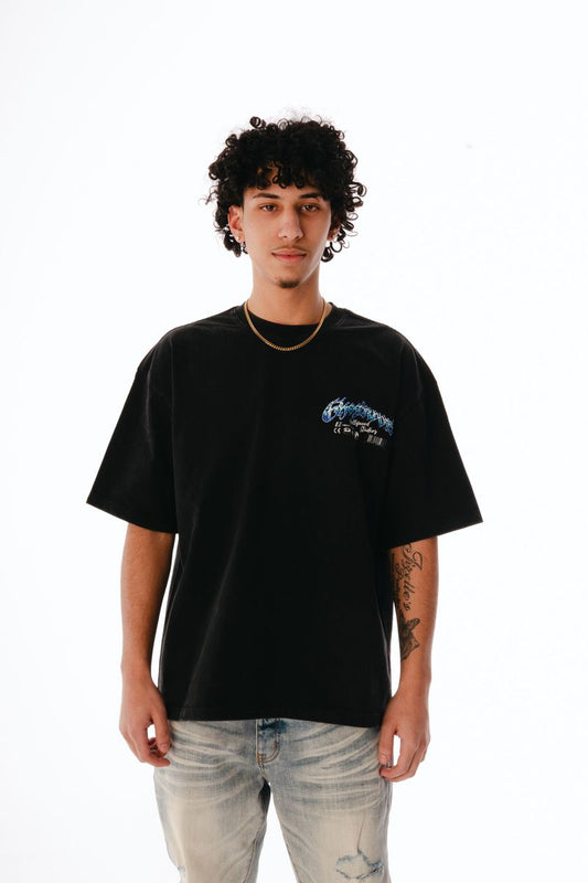 GHST WRLD SHOCK THERAPY TEE - BLACK (GST4)