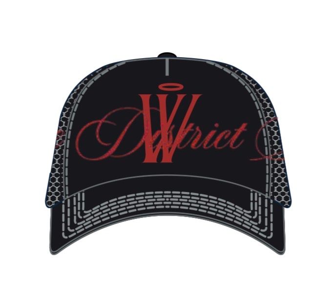 WDS SCRIPT TRUCKER HAT (WDS-H3005A)