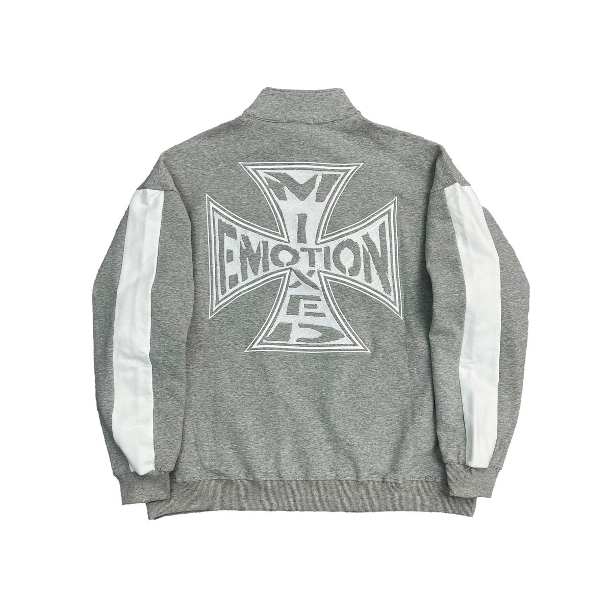 Mixed Emotion "Grey" Quarter Zip Sweater