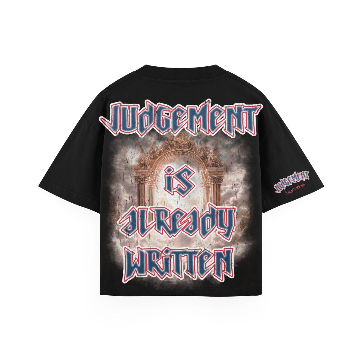 INX Judgement Oversized Heavyweight T-Shirt Black