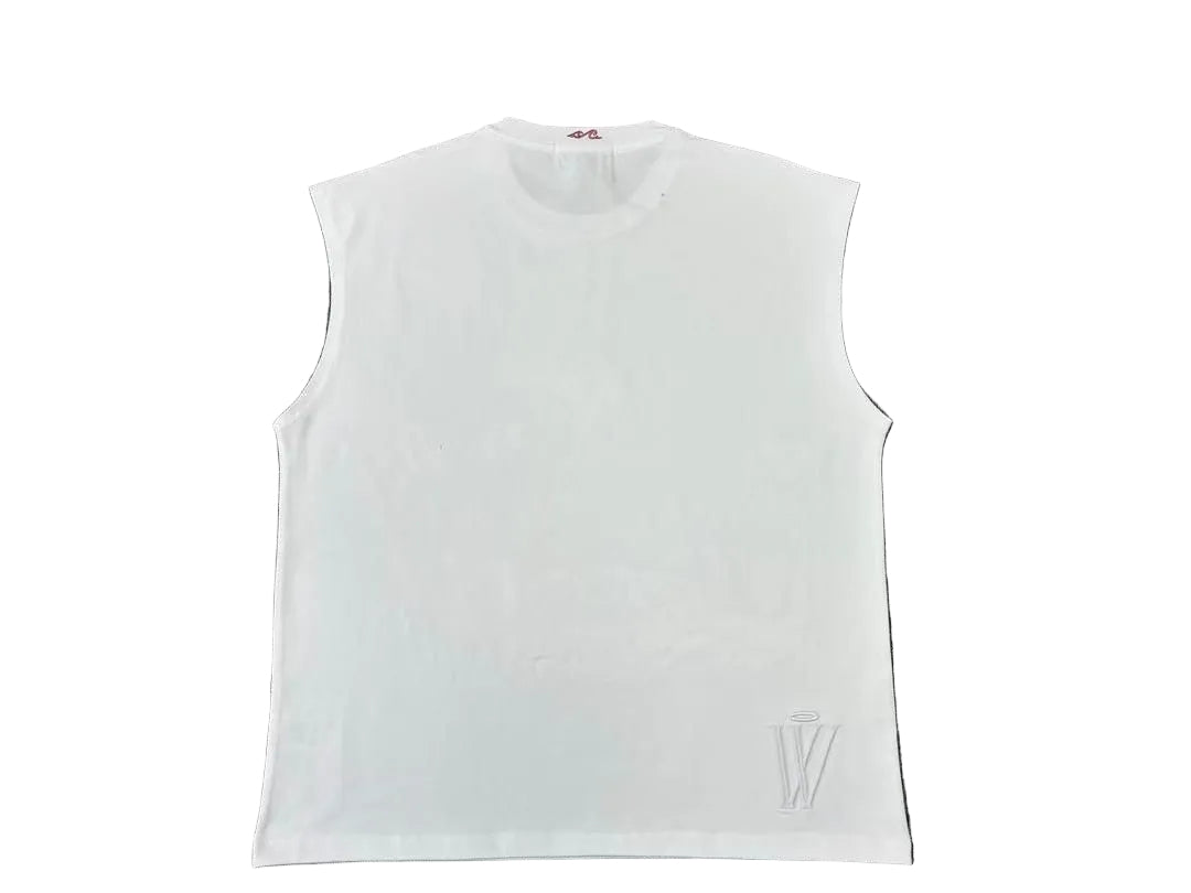 Patria & Libertad (WHITE) Sleeveless (WDS-SL002B)