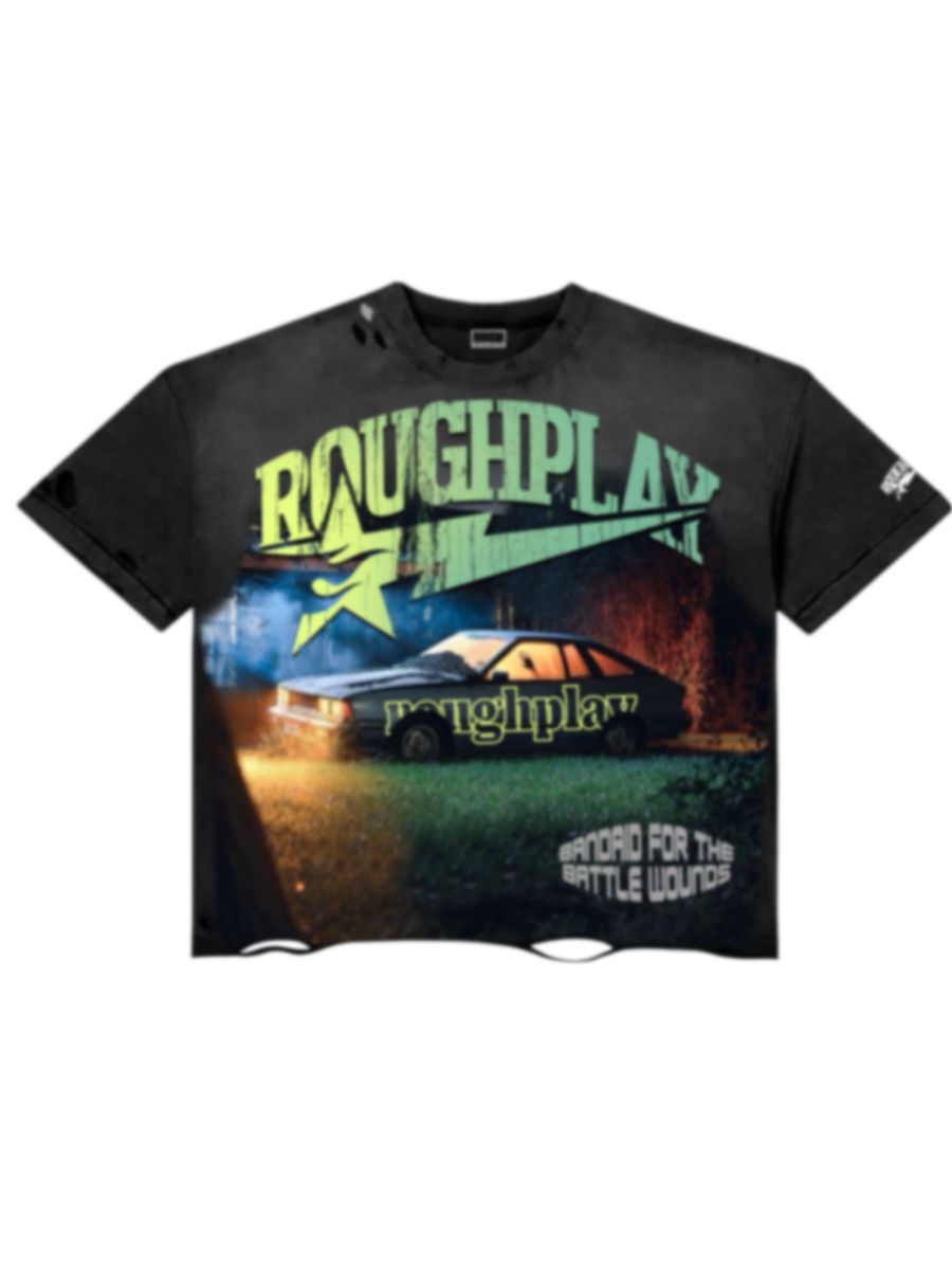 RoughPlay DESERTED CAR T-SHIRT