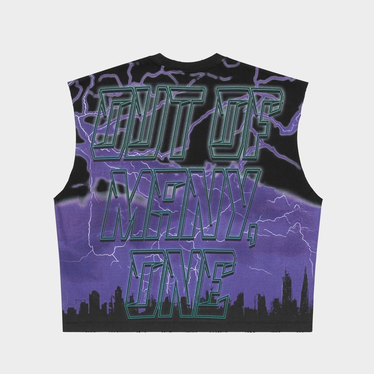 Voltage Sleeveless T-shirt PURPLE