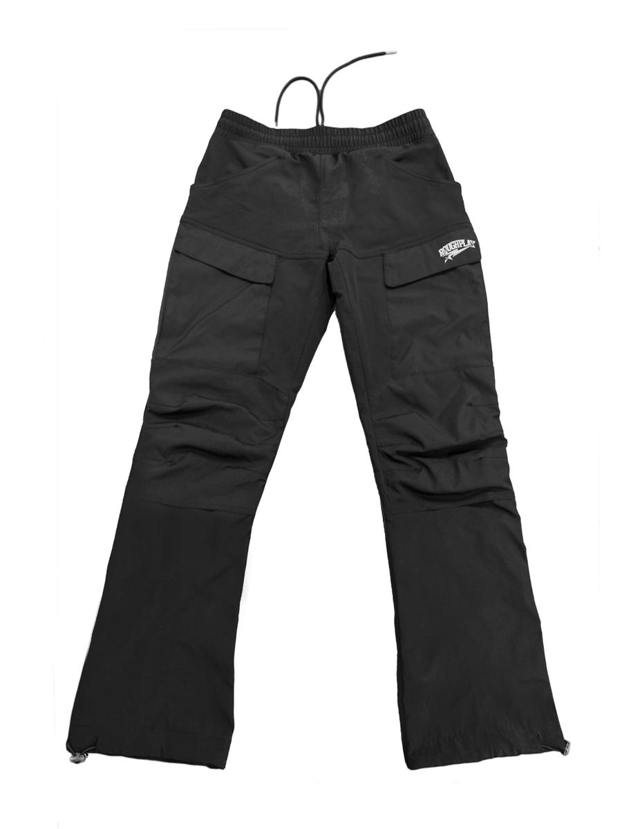ROUGHPLAY TRACK PANTS (BLACK)