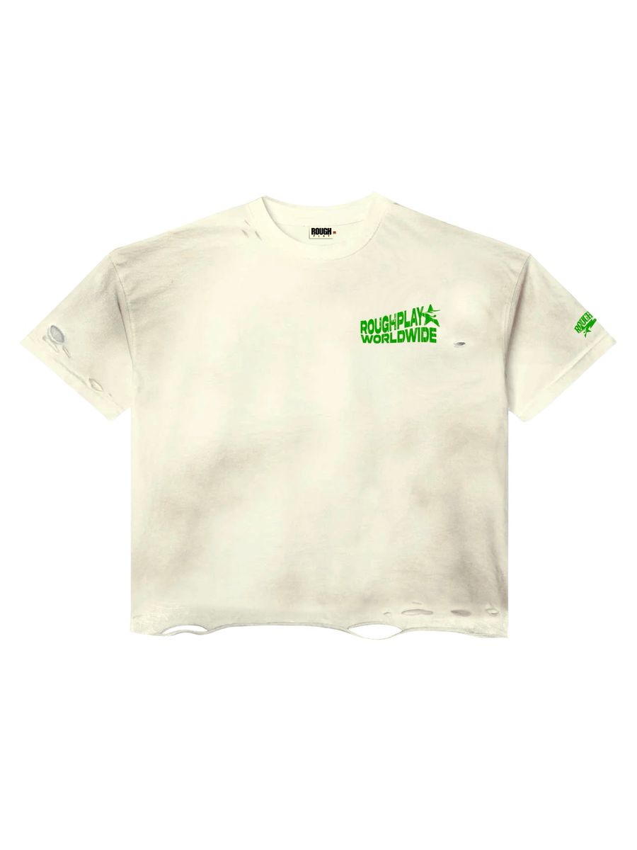 RoughPlay VINTAGE SIDE LOGO (TAN/GREEN)