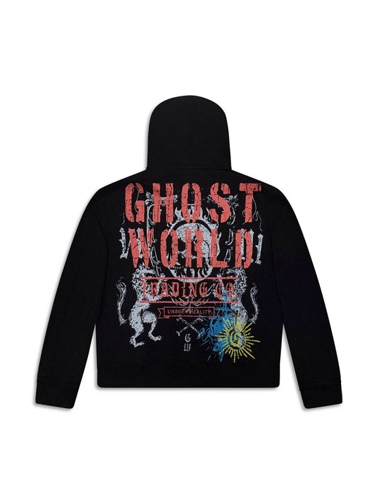 GHST WRLD Reality Hoodie - Black (GSH2 - BLACK)