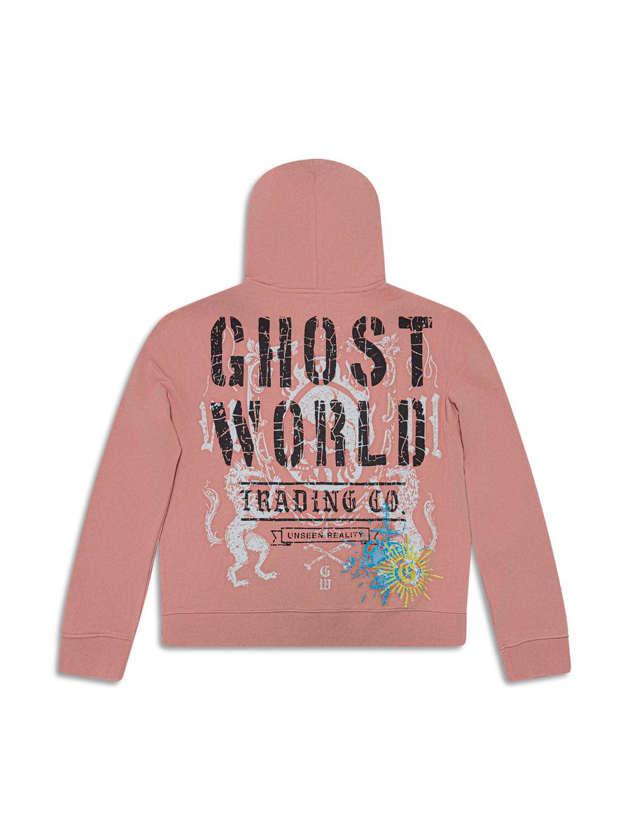 GHST WRLD Reality Hoodie - Pink (GSH2 - PINK)