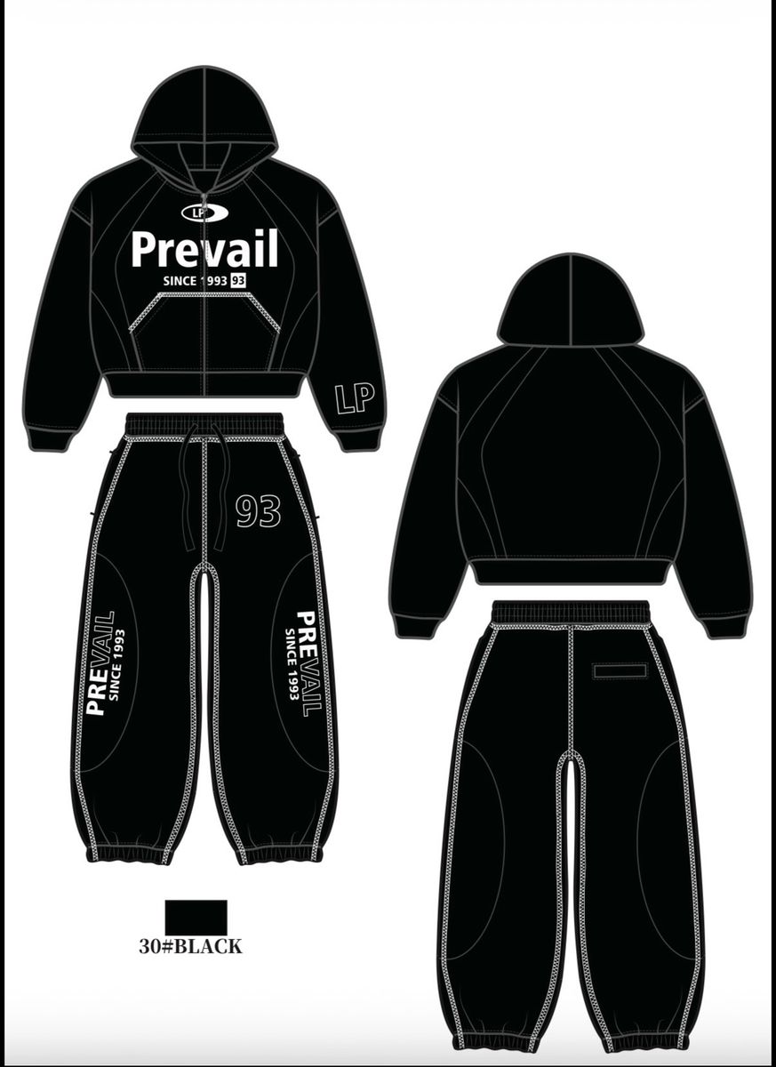 Legends Prevail Since 93 Sweatsuit - Blk (181)