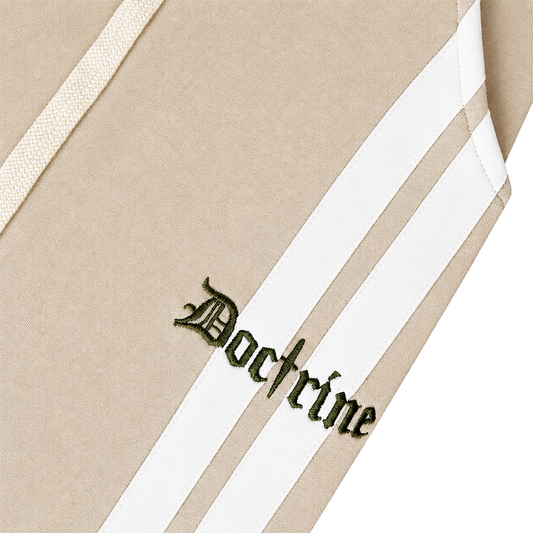 DOCTRINE DOUBLE STRIPE JOGGER (DBJ407) KHAKI
