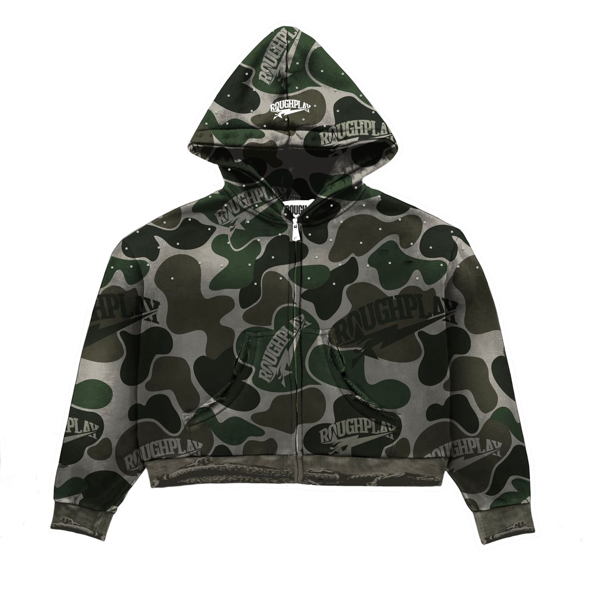 ROUGHPLAY CAMO HOODIE (TAN)