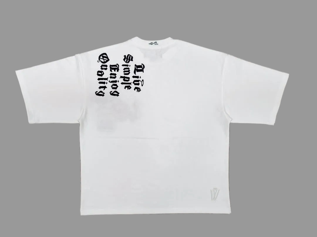 MR WAVE WDS Patches (Grey) Oversized tee (WDS-4T005C)