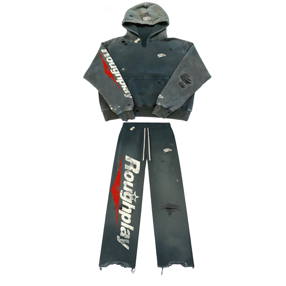RoughPlay STRAIGHT LEG SET (GREEN/RED)