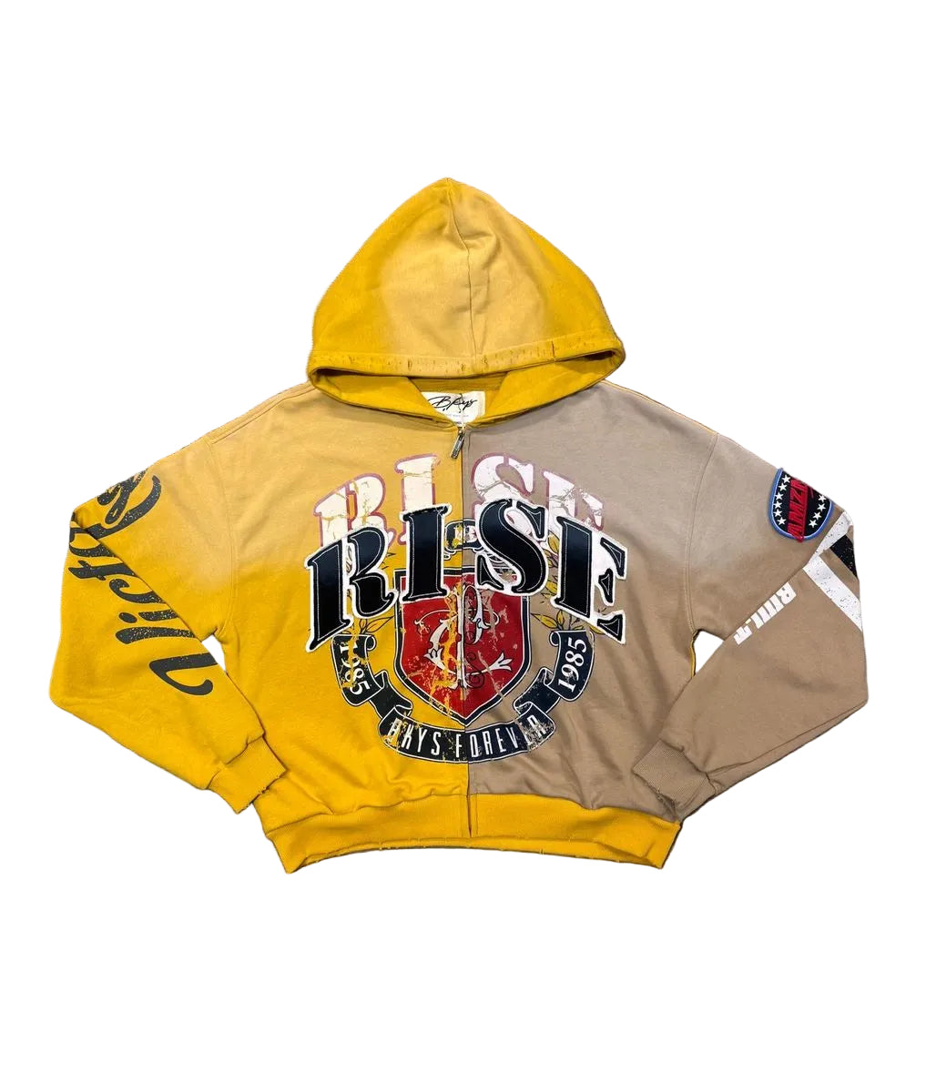 BKYS "Rise Club" F.Terry Hoodie- Desert