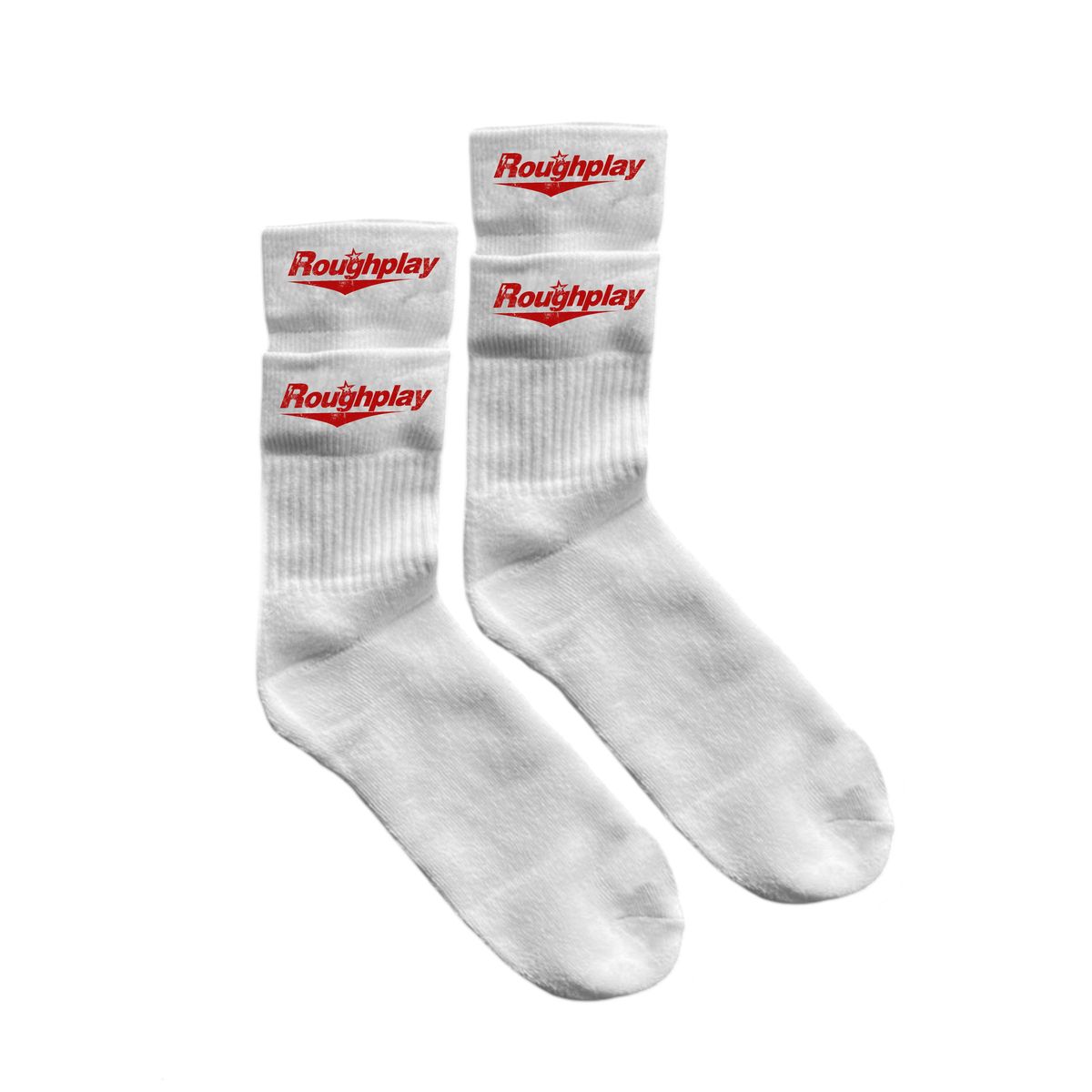 RoughPlay Socks (WHITE/RED)