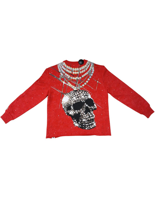 FROST SINNERS WELCOME CREWNECK F4121 (RED)