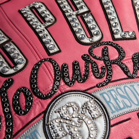 Pelle Pelle True To Our Roots Womens Jacket *Rhinestone* (326-37608-PBL)