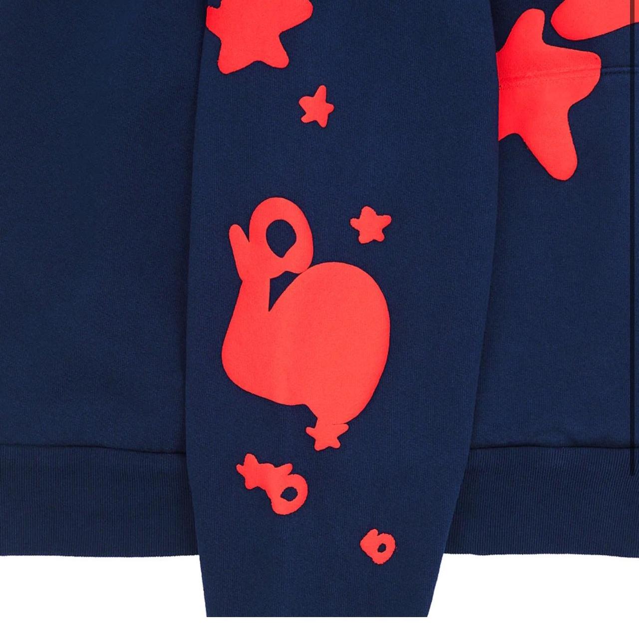 SP5DER BELUGA HOODIE 'NAVY'