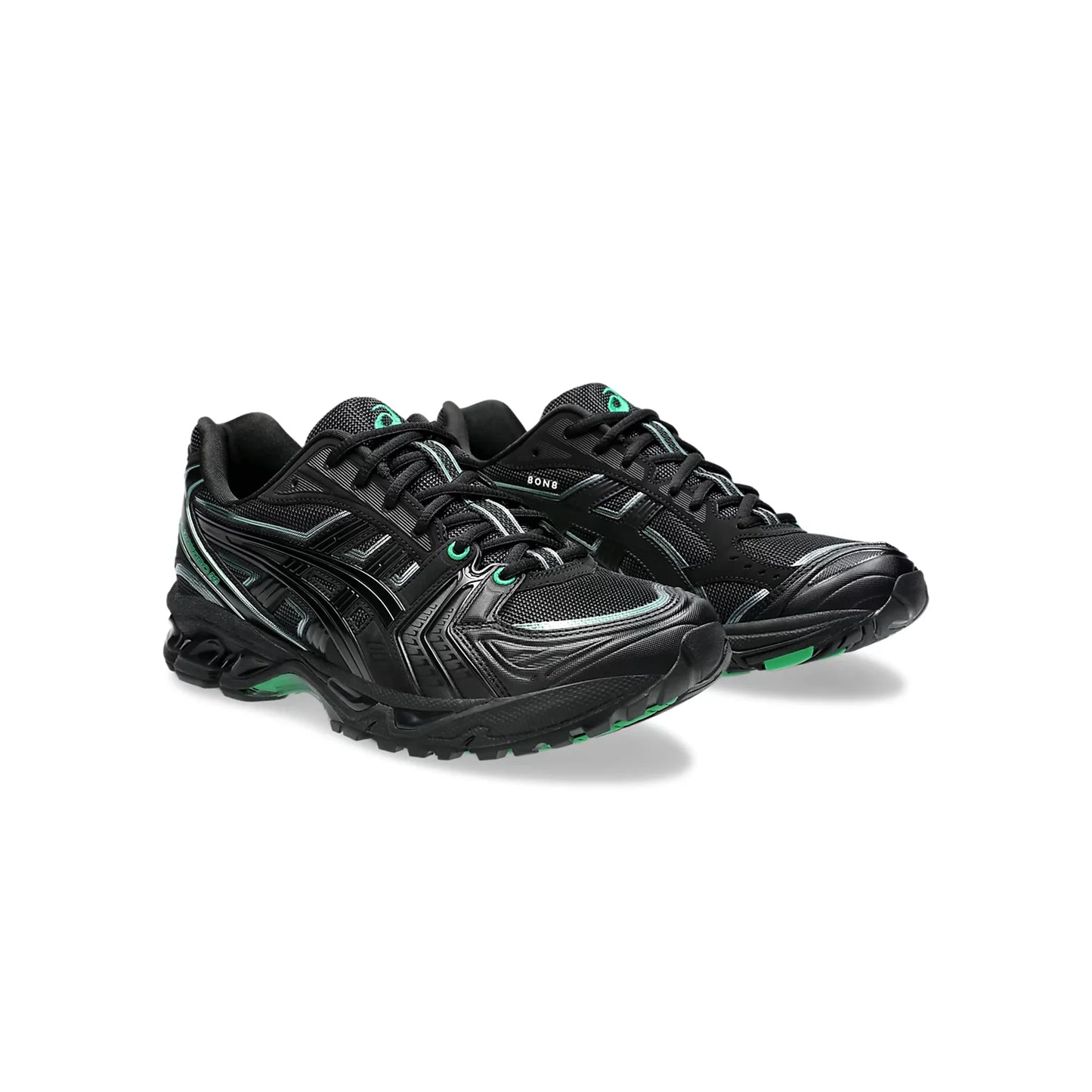 ASICS 8ON8 X Gel Kayano 14 'Black Green' - ASICS - 1201B024-001
