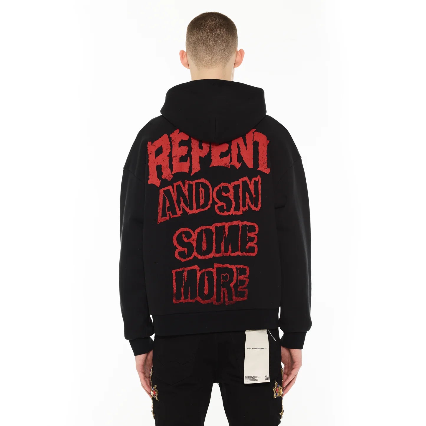 Cult's Pullover Novelty Hoody "Repent"