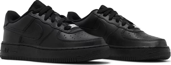 NIKE AIR FORCE 1 LE TRIPLE BLACK "GS" DH2920-001