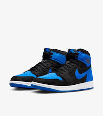 AIR JORDAN 1 RETRO HIGH OG Royal Reimagined DZ5485-042 (BLACK/ROYAL BLUE/WHITE)