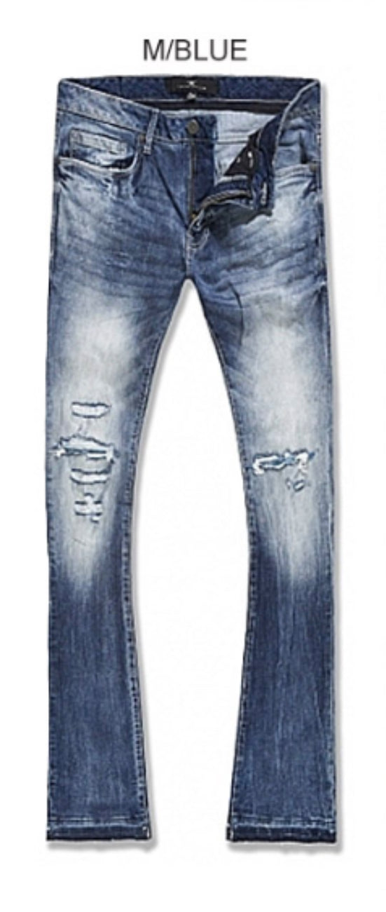 JORDAN CRAIG STACKED PANTS BAKED SHREDS) JTF1214-M BLUE