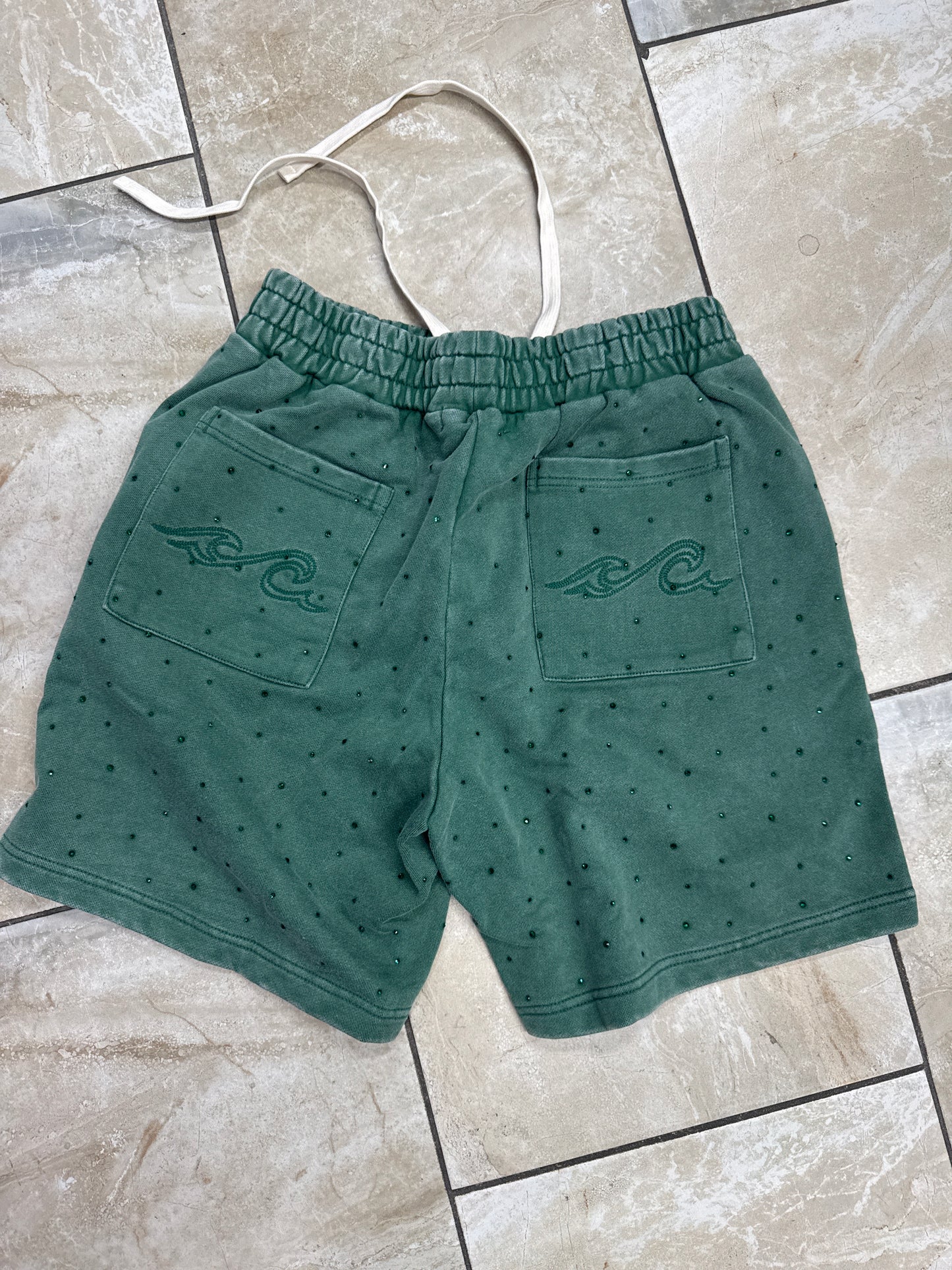 MR WAVE RESIDENTIAL SHORTS MR-5008 GREEN