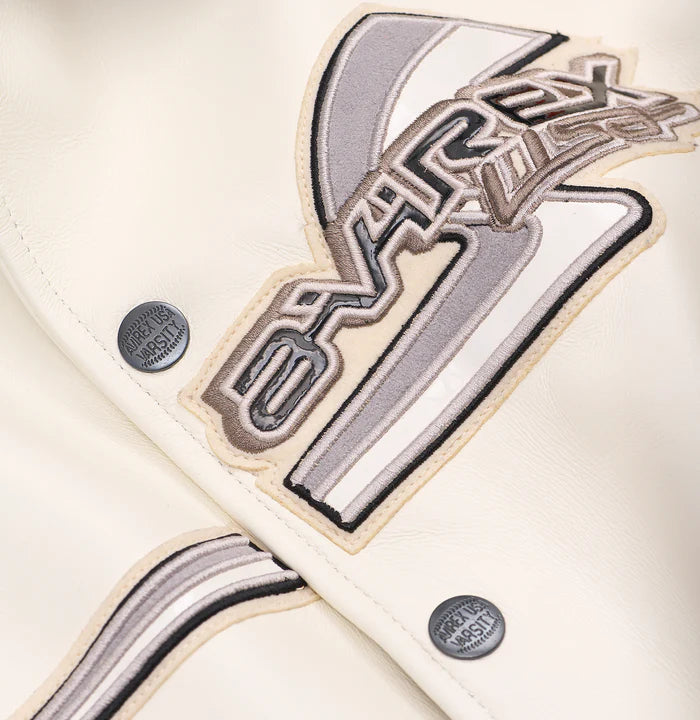 AVIREX CITY RACER JACKET 'SNOW WHITE'