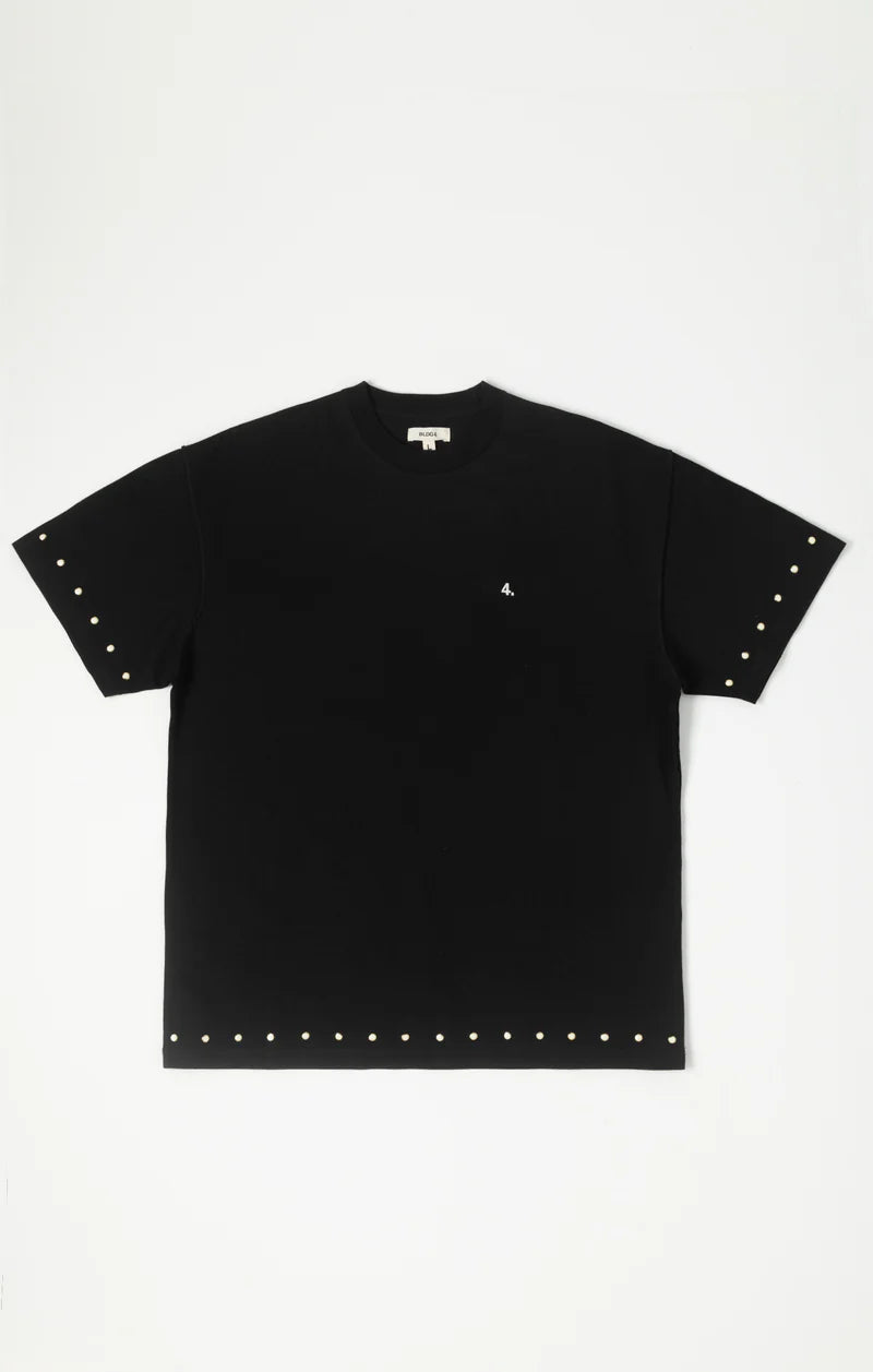 BLDG4 C51-1311 Polished SS Knit BLDG4 Black