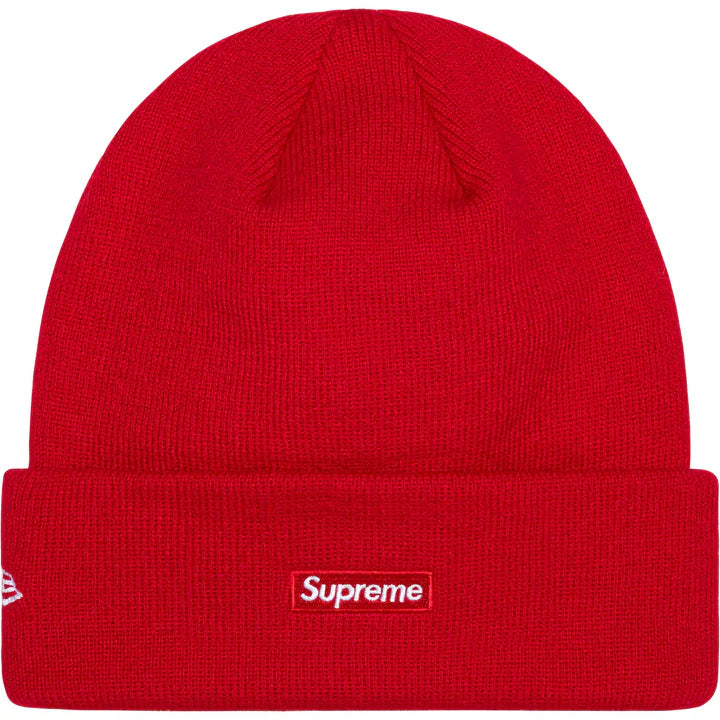 SUPREME x NEW ERA S LOGO BEANIE 'RED'