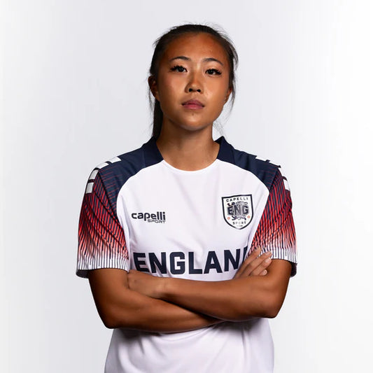 ENGLAND HOME MET LINES SOCCER JERSEY