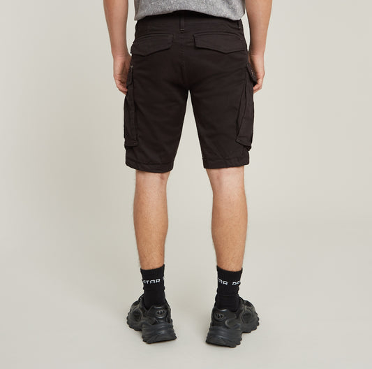 G-STAR RAW ovic zip regular short D26214-5126-6484-DK BLACK