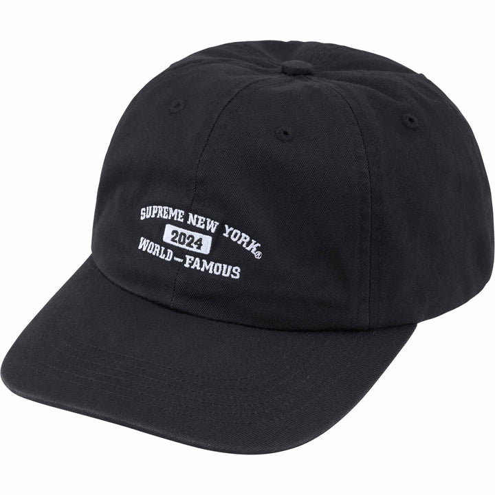 SUPREME NEW YORK ARC 6-PANEL BLACK