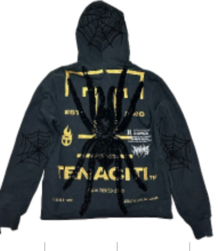 TENACITI SPIDER HOODIE (TN1034H-G)-BLACK