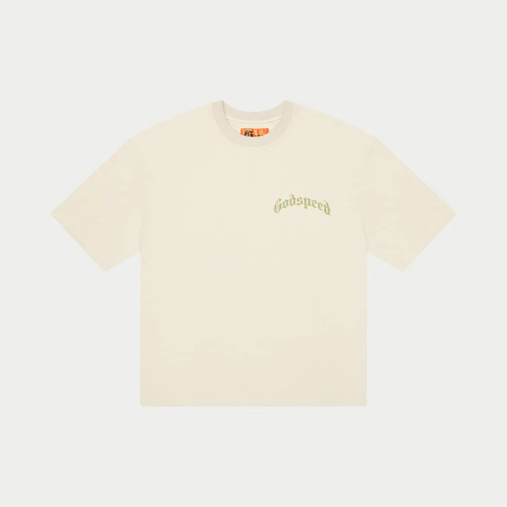 GOD SPEED Balaclava T-Shirt (BONE)