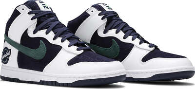 Nike Dunk High Sports Specialties White Navy DH0953 400