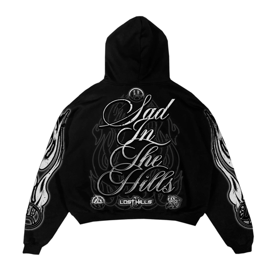 LOST HILLS LHSBHOODY001-BLK