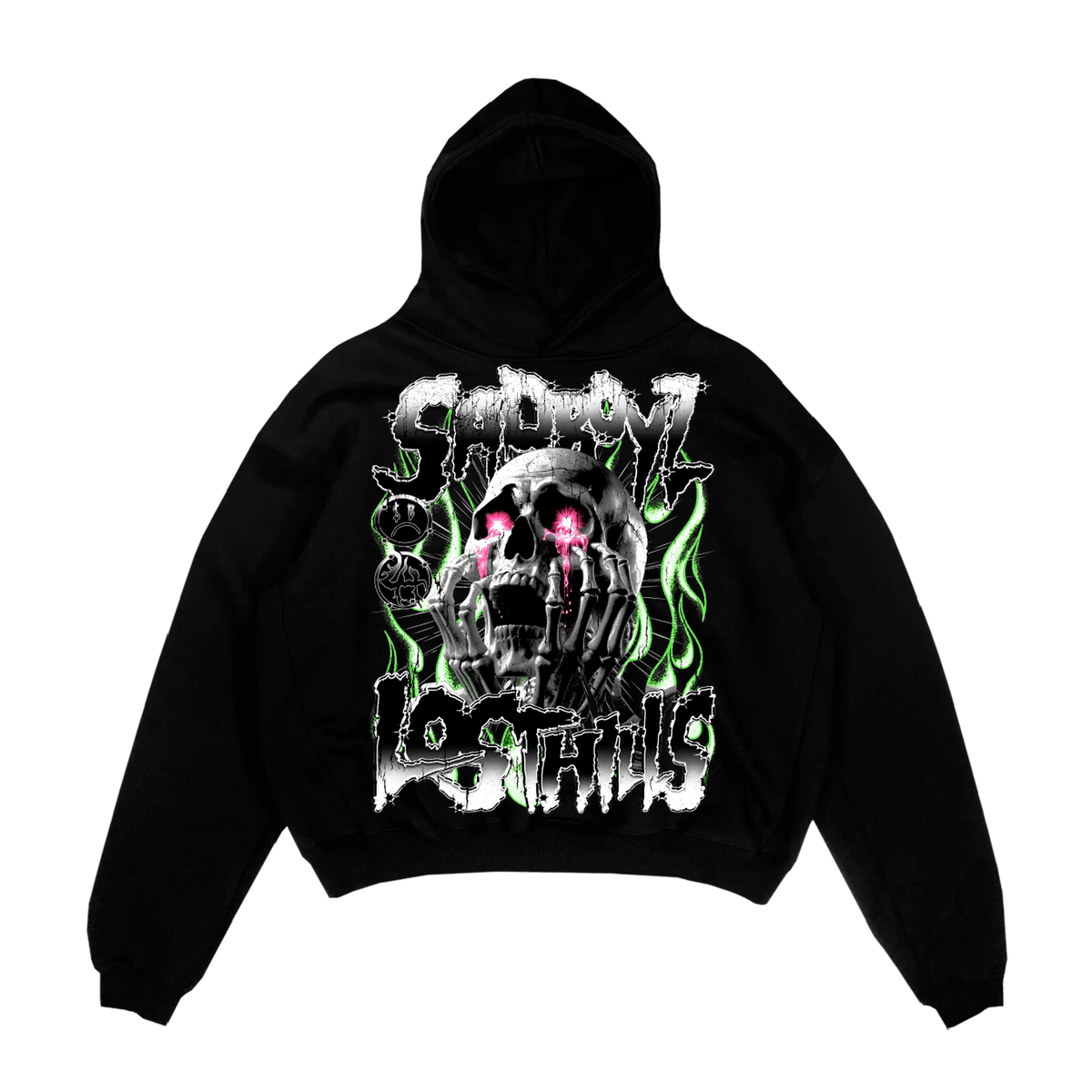 LOST HILLS LHSBHOODY004-BLACK