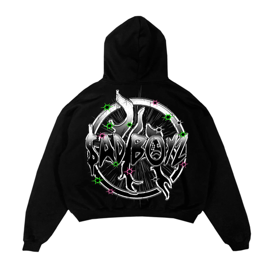 LOST HILLS LHSBHOODY004-BLACK