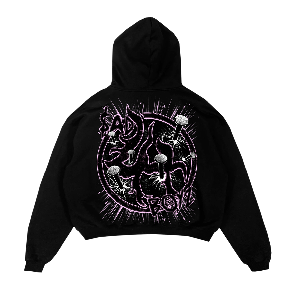 LOST HILLS LHSBHOODY006-BLACK