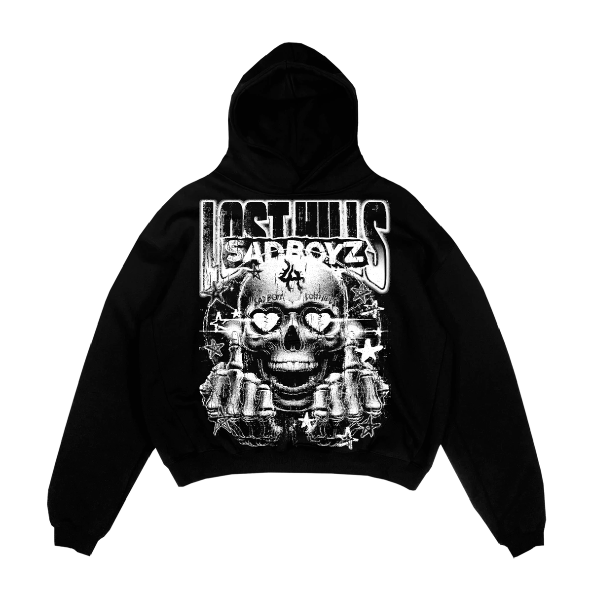 LOST HILLS LHSBHOODY007-BLACK
