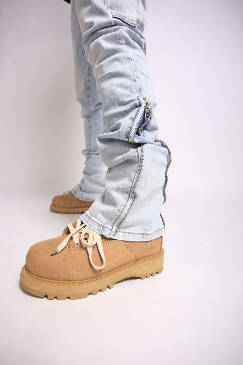 PURITY Skinny Boot CUT TH-01A-LIGHT BLUE