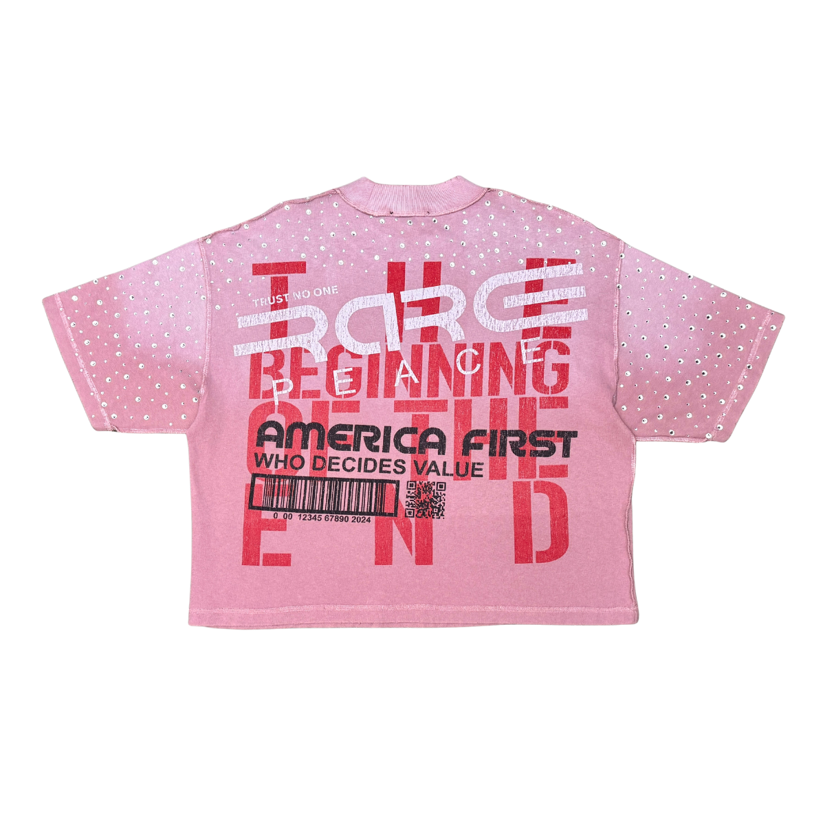 RARE PEACE Anime Tee Dust Pink RT6016