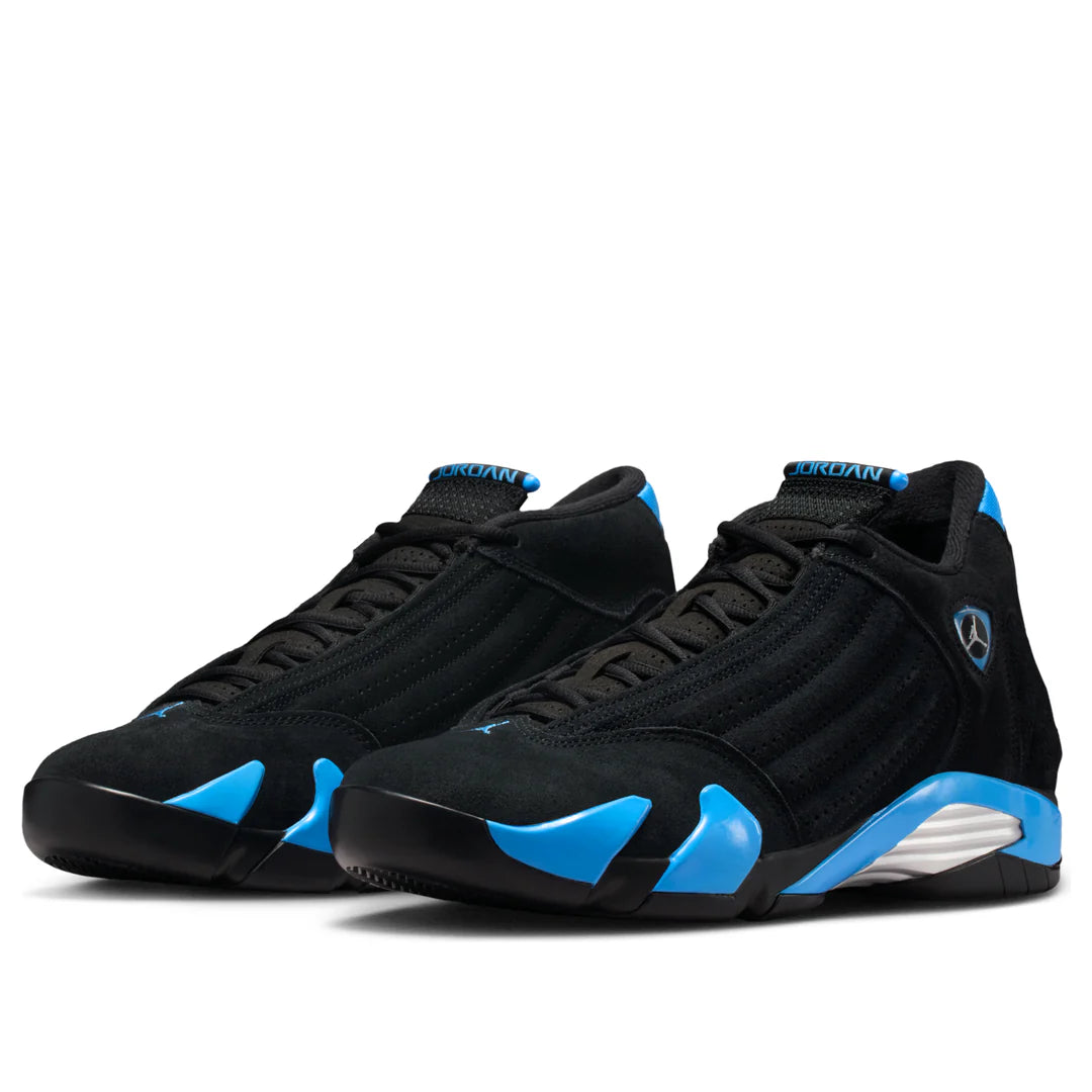 Air Jordan 14 Retro 'University Blue' - Black/White/University Blue 487471-007